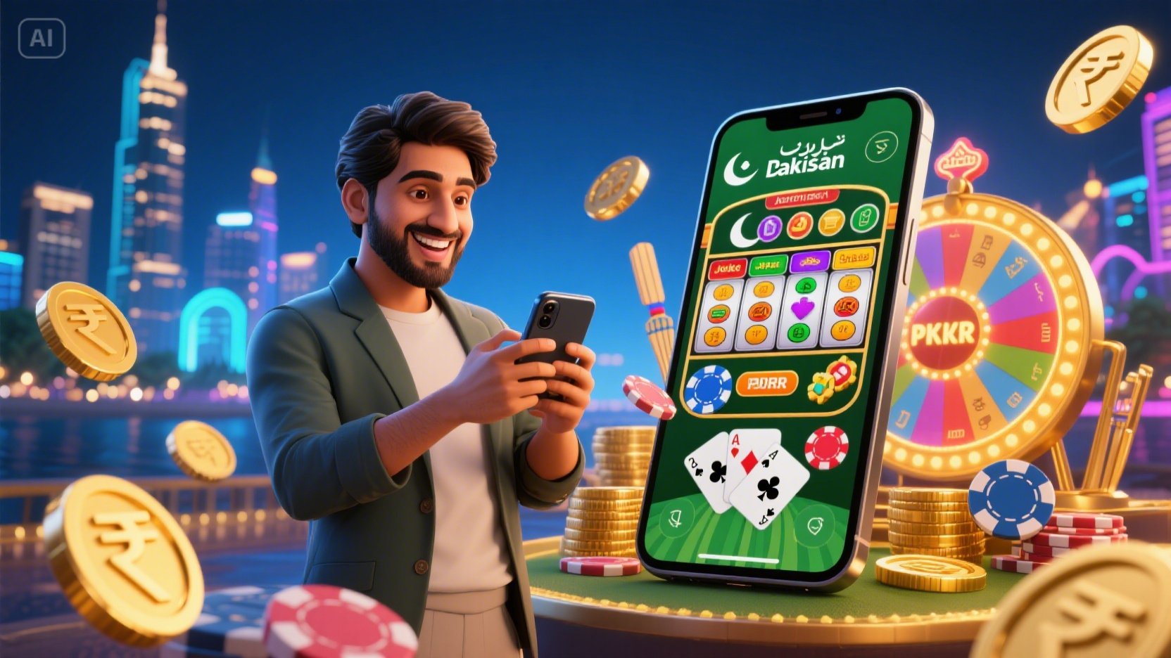 Hyper CasinoMake your first deposit in PKR today and grab a 200% bonus instantly! Pakistan’s casino lovers can play live dealer games, slots, or sports bets and withdraw winnings through JazzCash or Easypaisa safely within minutes.